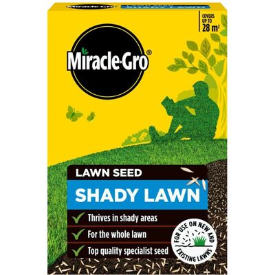 Miracle-Gro - Shady Lawn Seed - Covers Up To 28m2 Miracle-Gro - Shady Lawn Seed - Covers Up To 28m2