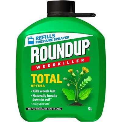 Roundup - Total Optima Weedkiller Refill - 5L Roundup - Total Optima Weedkiller Refill - 5L