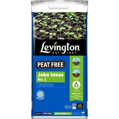 10L John Innes No 1 Compost Peat Free Levington Young Plant Rooting 10L John Innes No 1 Compost Peat Free Levington Young Plant Rooting