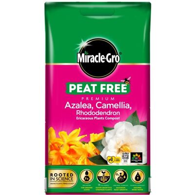 Miracle-Gro - Azalea Ericaceous Compost - Peat Free Miracle-Gro - Azalea Ericaceous Compost - Peat Free