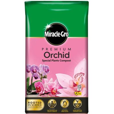 Miracle-Gro Miracle Gro Premium Orchid Potting Compost With Vital Minerals 6L Bag Miracle-Gro Miracle Gro Premium Orchid Potting Compost With Vital Minerals 6L Bag