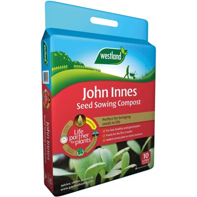 Westland John Innes Seed Sowing Compost 10L Pouch Westland John Innes Seed Sowing Compost 10L Pouch