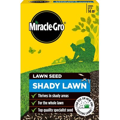 Miracle-Gro Shady Lawn Seed 420gm Grass for Low Light Areas Miracle-Gro Shady Lawn Seed 420gm Grass for Low Light Areas