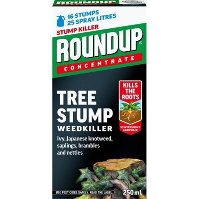 Roundup Tree Stump Weedkiller, Super Concentrate 250 ml Roundup Tree Stump Weedkiller, Super Concentrate 250 ml