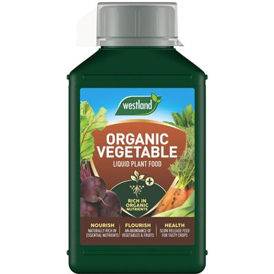 Westland Organic Vegetable Liquid Plant Food 1 Litre, Green Westland Organic Vegetable Liquid Plant Food 1 Litre, Green