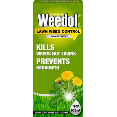 Weedol Lawn Weedkiller, Concentrate, Kills Weeds Not Lawns, 1L Weedol Lawn Weedkiller, Concentrate, Kills Weeds Not Lawns, 1L