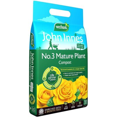 WESTLAND John Innes No3 Mature Plant Compost, 10L WESTLAND John Innes No3 Mature Plant Compost, 10L