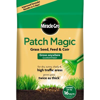 Miracle-Gro 19008 Patch Magic Grass Seed, Feed and Coir 3.6 kg - 48 patches Miracle-Gro 19008 Patch Magic Grass Seed, Feed and Coir 3.6 kg - 48 patches