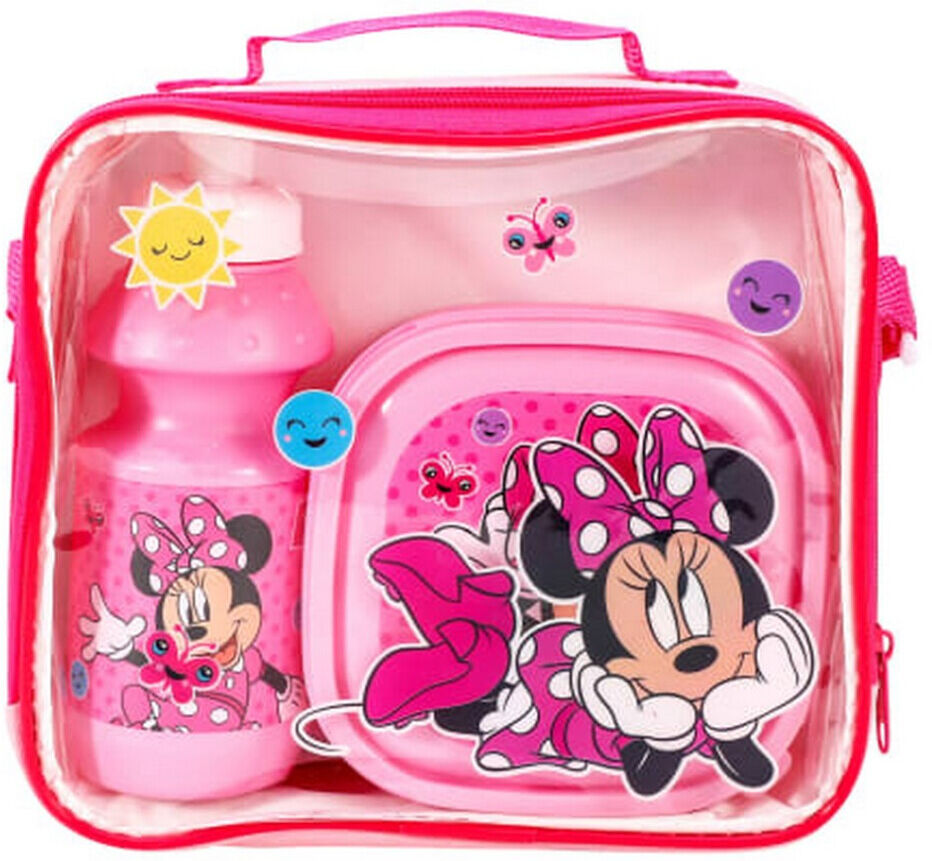 Minnie Mouse Girls Lunch Box Set (Pack Of 3)