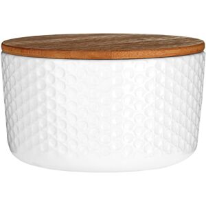 Premier Housewares Geome Mod Storage Canister - White Premier Housewares Geome Mod Storage Canister - White