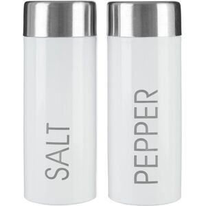 Premier Housewares Liberty Salt and Pepper Set - White Premier Housewares Liberty Salt and Pepper Set - White