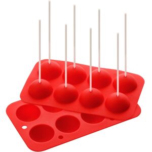 Premier Housewares Eight Ball Cake Pop Silicone Mould - Red Premier Housewares Eight Ball Cake Pop Silicone Mould - Red
