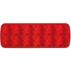 Premier Housewares 12 Gingerbread Man Cake Mould Tray - Red Premier Housewares 12 Gingerbread Man Cake Mould Tray - Red