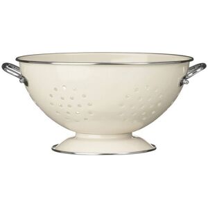 Premier Housewares (Cream) Ø 23cm Stainless Steel Colander, Dual Handles Premier Housewares (Cream) Ø 23cm Stainless Steel Colander, Dual Handles