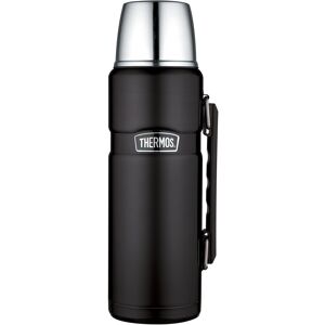 Thermos Stainless King Flask, Matt Black, 1.2 L Thermos Stainless King Flask, Matt Black, 1.2 L