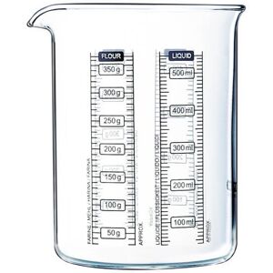 Pyrex 500 ml Kitchen Lab Measure and Mix Beaker Pyrex 500 ml Kitchen Lab Measure and Mix Beaker