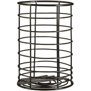 Premier Housewares Vertex Black Nickel Utensil Holder Kitchen Cutlery Storage Draining Stand Rack Premier Housewares Vertex Black Nickel Utensil Holder Kitchen Cutlery Storage Draining Stand Rack