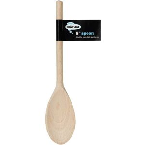 (20.3cm, Beige) Chef Aid Wooden Spoon (20.3cm, Beige) Chef Aid Wooden Spoon