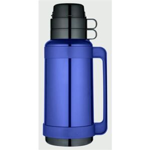 Thermos Mondial Flask 1L Blue (48022) Glass Vacuum-Insulated, Twist Pour Stopp Thermos Mondial Flask 1L Blue (48022) Glass Vacuum-Insulated, Twist Pour Stopp