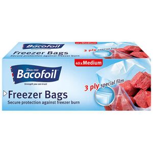 Bacofoil 40 x Medium Freezer Bags Bacofoil 40 x Medium Freezer Bags