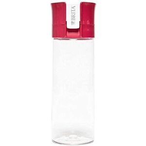 (Pink) BRITA Water Filter Bottle, Compatible with BRITA Microdisc, Filters As Yo (Pink) BRITA Water Filter Bottle, Compatible with BRITA Microdisc, Filters As Yo