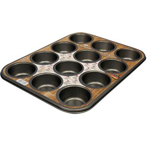 Blaumann 12 Cup Muffin Tray Cake Pan Baking Tin Cupcake Carbon Steel Blaumann 12 Cup Muffin Tray Cake Pan Baking Tin Cupcake Carbon Steel