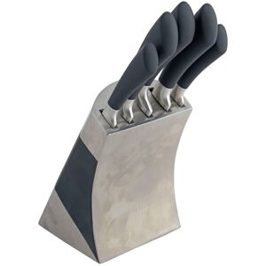 Sabatier Maison Stainless Steel 5 Piece Knife Block Sabatier Maison Stainless Steel 5 Piece Knife Block