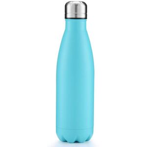 Unbranded (Sky Blue) 500ML Sports Double Wall Insulated Water Bottle Unbranded (Sky Blue) 500ML Sports Double Wall Insulated Water Bottle