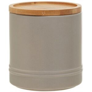 Premier Housewares Fenwick 720ml Grey Stoneware Kitchen Food Jar Coffee Sugar Tea Storage Canister Premier Housewares Fenwick 720ml Grey Stoneware Kitchen Food Jar Coffee Sugar Tea Storage Canister