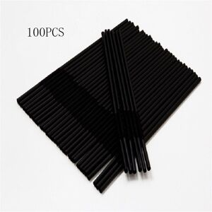 Unbranded (100pcs) 100pcs Plastic Black Bendy Straws Birthday Wedding Summer Party Cocktai Unbranded (100pcs) 100pcs Plastic Black Bendy Straws Birthday Wedding Summer Party Cocktai
