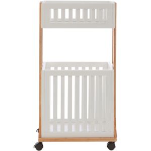 Premier Housewares NOSTRA 2 TIER STORAGE TROLLEY Premier Housewares NOSTRA 2 TIER STORAGE TROLLEY