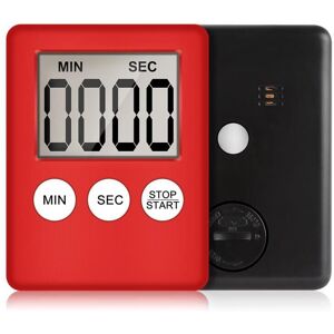 Unbranded (Red) Magnetic Large LCD Digital Kitchen Timer Count-Down Up Clock Cooking Loud Unbranded (Red) Magnetic Large LCD Digital Kitchen Timer Count-Down Up Clock Cooking Loud