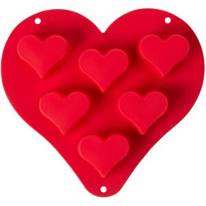 Premier Housewares Vibrant Red Heart-Shaped Baking Mould,High-Quality Silicone Cake Shaper,Non-Stic Premier Housewares Vibrant Red Heart-Shaped Baking Mould,High-Quality Silicone Cake Shaper,Non-Stic