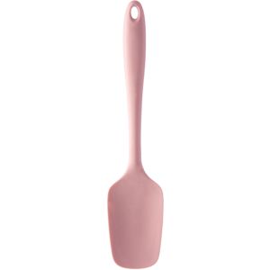 Premier Housewares Pink Silicone Spatula - Heat-Resistant, Non-Stick and Non-Scr Premier Housewares Pink Silicone Spatula - Heat-Resistant, Non-Stick and Non-Scr