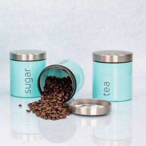 (Seafoam) SQ Professional Dainty 3pc Kitchen Canister Set (Seafoam) SQ Professional Dainty 3pc Kitchen Canister Set