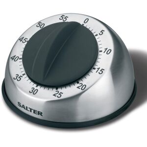 Salter 60 Min Mechanical Kitchen Timer, Stainless Steel, Easy to Read Salter 60 Min Mechanical Kitchen Timer, Stainless Steel, Easy to Read