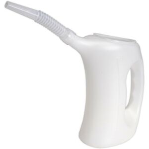 Loops 2 Litre Measuring Jug with Flexible Spout - Resistant to Oil & Fuel - Ergonomic Loops 2 Litre Measuring Jug with Flexible Spout - Resistant to Oil & Fuel - Ergonomic