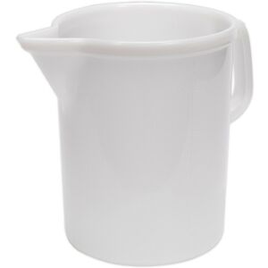 Loops 5 Litre Low Density Measuring Jug - Measurement Scales - Clear Plastic - Spout Loops 5 Litre Low Density Measuring Jug - Measurement Scales - Clear Plastic - Spout