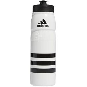 adidas Stadium 750 ML (26oz) Plastic Water Bottle,White/ Black,ONE SIZE adidas Stadium 750 ML (26oz) Plastic Water Bottle,White/ Black,ONE SIZE