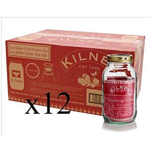 Set of 12 Kilner 1L Screw Top Preserve Preserving Jam Pickle Glass Storage Jar Set of 12 Kilner 1L Screw Top Preserve Preserving Jam Pickle Glass Storage Jar