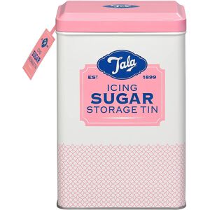 Tala Originals Icing Sugar Storage Tin, Metal, Pink and Cream Nostalgic Design, Tala Originals Icing Sugar Storage Tin, Metal, Pink and Cream Nostalgic Design,