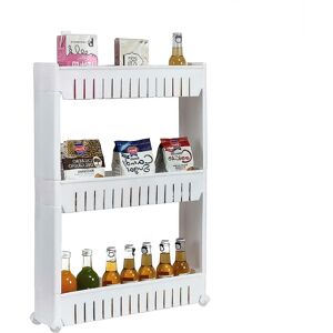 Denny International (3 Tier Storage Rack) 3/5 Tier Slim Slide Out Kitchen Bathroom Storage Trolley C Denny International (3 Tier Storage Rack) 3/5 Tier Slim Slide Out Kitchen Bathroom Storage Trolley C