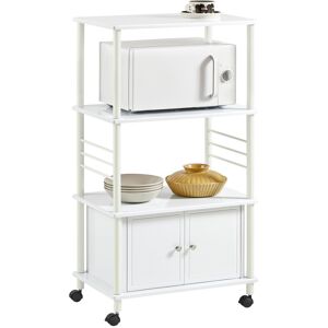 SoBuy FRG12-W, Kitchen Storage Trolley Kitchen Cabinet Microwave Shelf SoBuy FRG12-W, Kitchen Storage Trolley Kitchen Cabinet Microwave Shelf