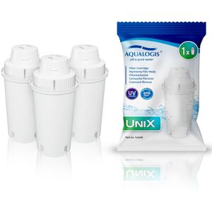 Aqualogis UniX Water Filter Cartridges Compatible with Brita Classic S123 (3 Pack) Aqualogis UniX Water Filter Cartridges Compatible with Brita Classic S123 (3 Pack)