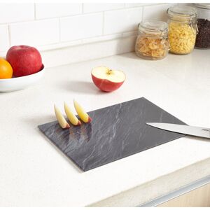 Vivo (Slate Effect Glass) Glass Worktop Saver Kitchen Chopping Cutting Utensil Board Vivo (Slate Effect Glass) Glass Worktop Saver Kitchen Chopping Cutting Utensil Board
