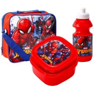 Marvel Spiderman Insulated 3 Piece Lunch Bag Set Boys Sandwich Box Sports Bottle Marvel Spiderman Insulated 3 Piece Lunch Bag Set Boys Sandwich Box Sports Bottle