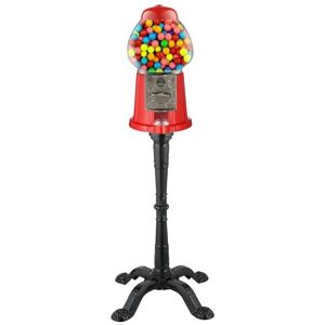 Great Northern Popcorn 6260 15 in. Vintage Candy Gumball Machine & Bank with St Great Northern Popcorn 6260 15 in. Vintage Candy Gumball Machine & Bank with St