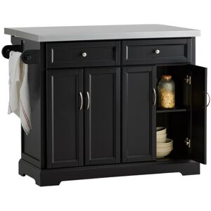 SoBuy® FKW71-SCH, Extendable Kitchen Storage Trolley Kitchen Island SoBuy® FKW71-SCH, Extendable Kitchen Storage Trolley Kitchen Island