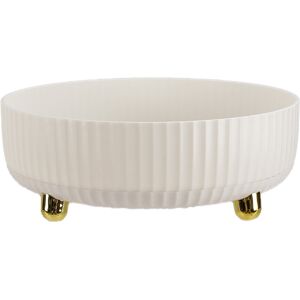 Living And Home (Pearl White) Rotating Round Spice Storage Rack Tray Turntable Kitchen Organizer Living And Home (Pearl White) Rotating Round Spice Storage Rack Tray Turntable Kitchen Organizer