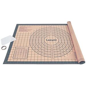 Lazymi Extra Large Thick Silicone Baking Mat 7151 cm Non Stick Pastry Rolling Sheet wit Lazymi Extra Large Thick Silicone Baking Mat 7151 cm Non Stick Pastry Rolling Sheet wit